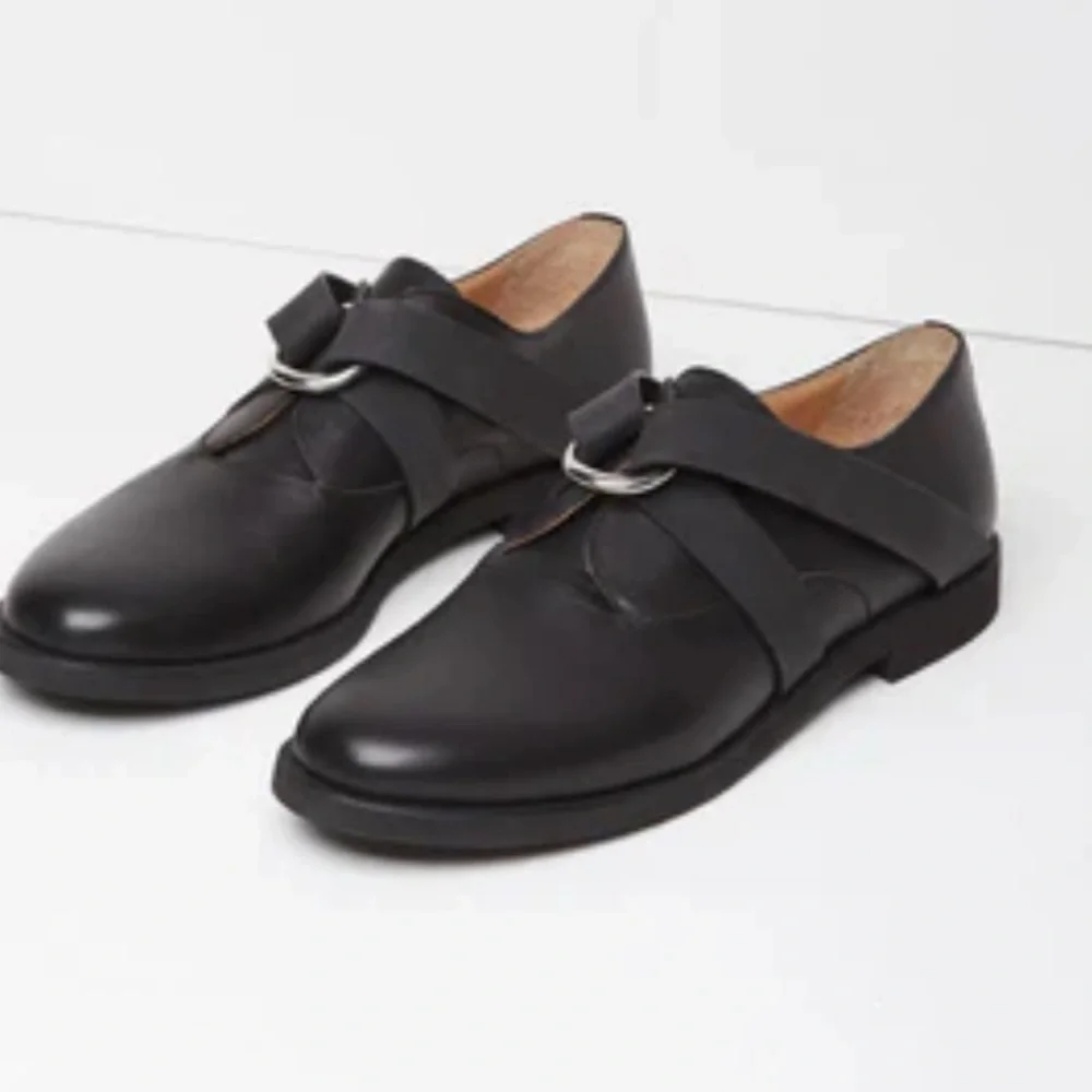 NWT MM6 Maison Margiela Elastic Strap Derby Oxfords - Size 40